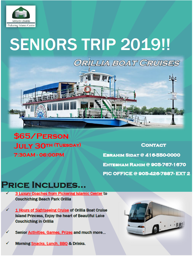 senior trip packages